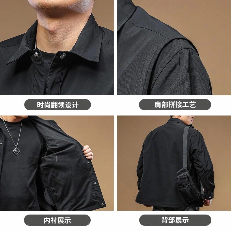 季言 户外机能潮流高级防水透气薄款夹克外套 男款