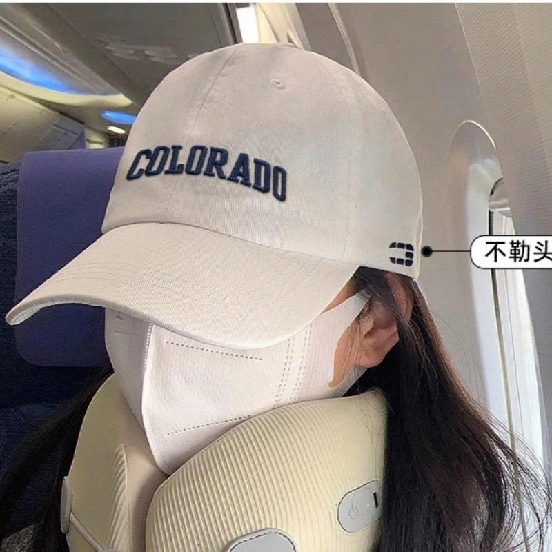 雅鹿 韩版时尚精致刺绣高品质设计感大头围修饰脸型显小显瘦遮颧骨清爽透气立体有型运动通勤出街百搭吸睛 棉 鸭舌帽 女款