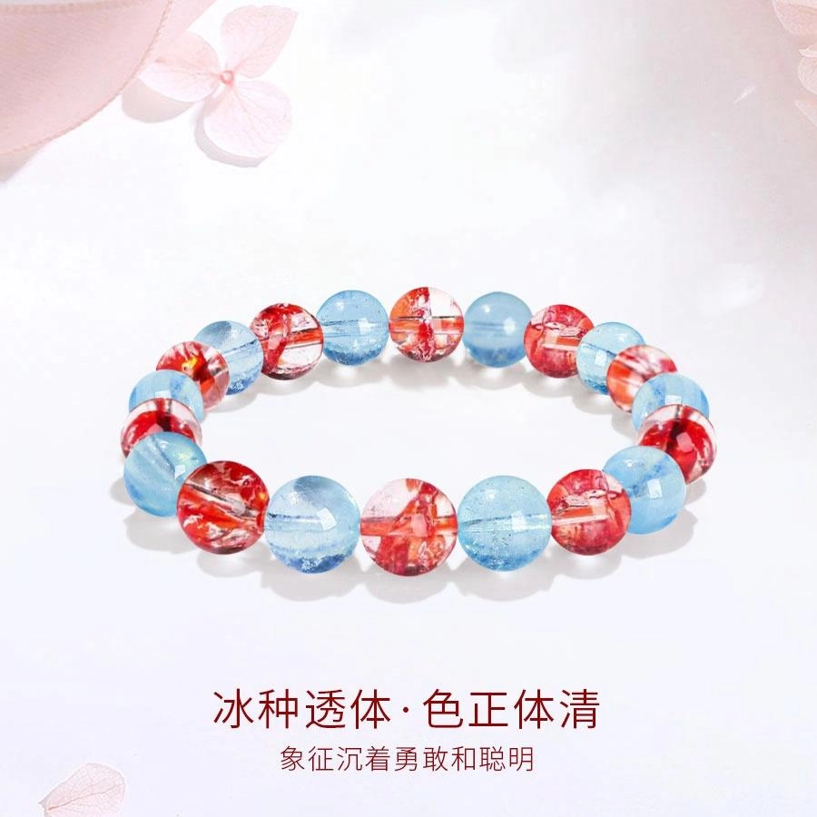 金师傅 招财转运 新中式国潮复古气质简约百搭 小众轻奢设计高级感#好运 红水晶 手串 男女同款情侣款