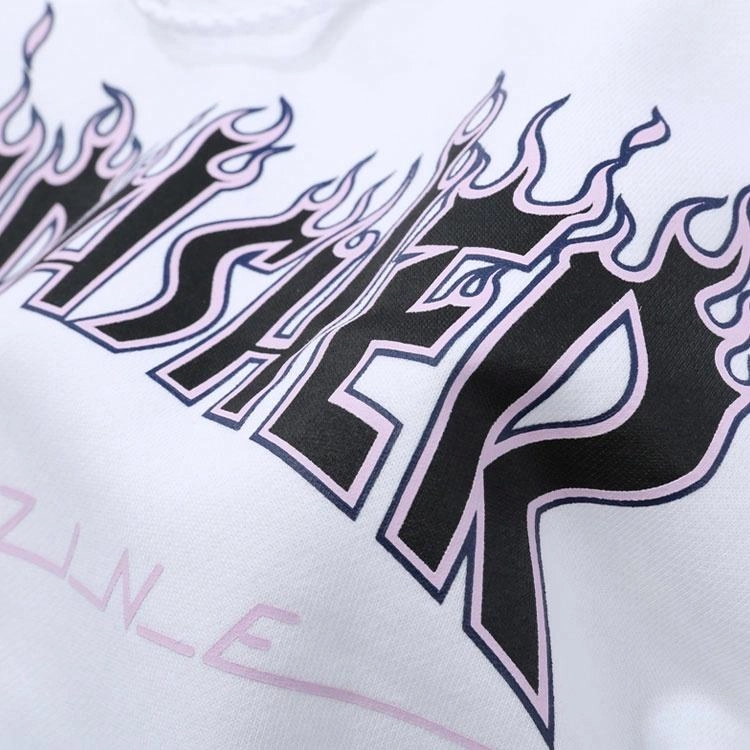 Thrasher Death Pink Flame Hooded Sweatshirt