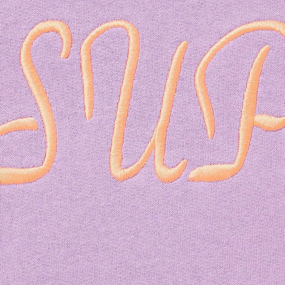 Supreme SS23 SS23 Week 1 SCRIPT HOODED SWEATSHIRT Logo