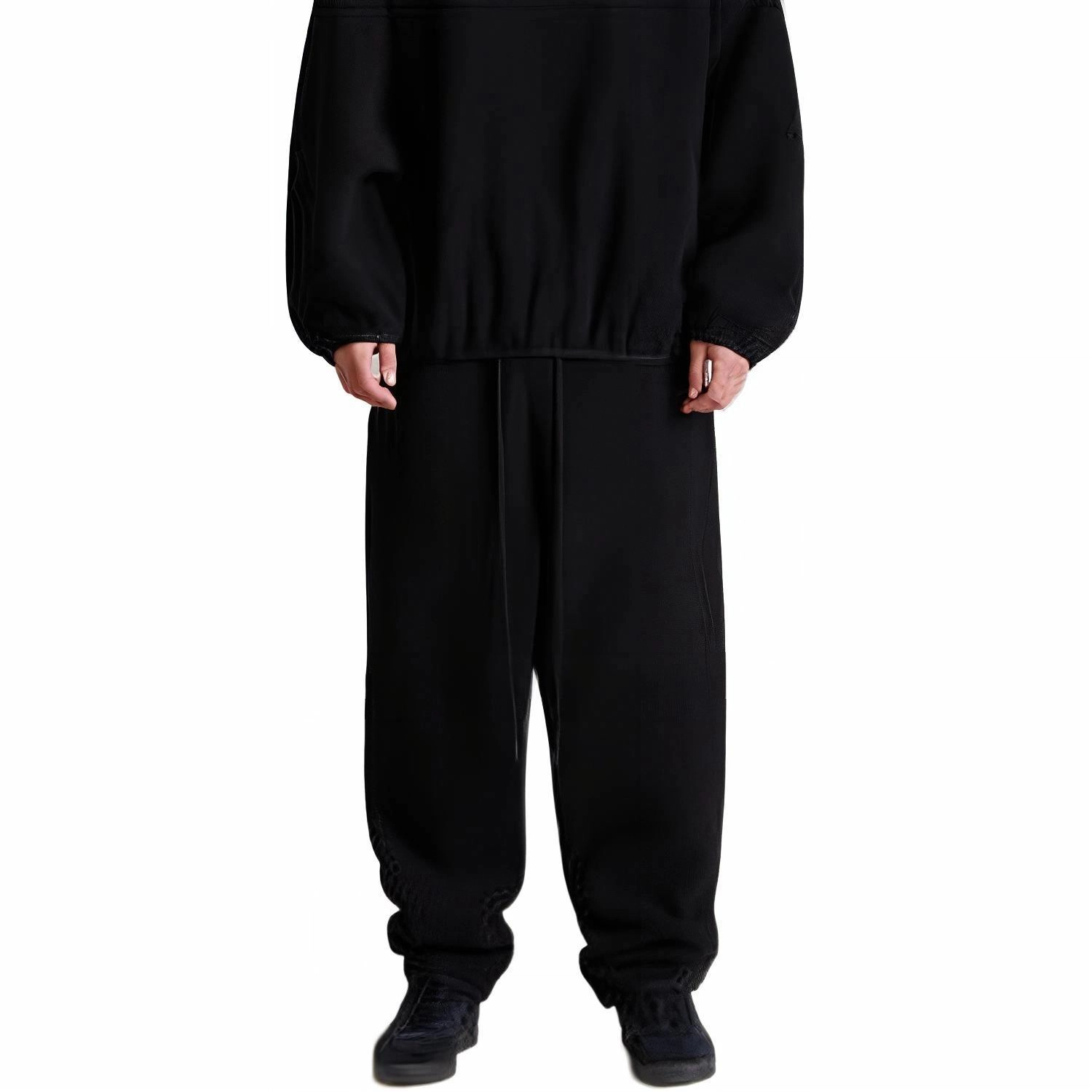 Fear of God Essentials SS24 drop2 Polar Fleece Pant Jet Black