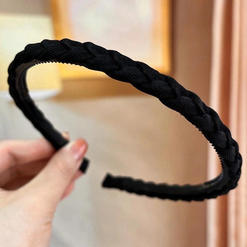 如花梦 发捆洗脸专用压发头箍高级感带齿防滑碎发发卡头饰 布艺 发箍 女款