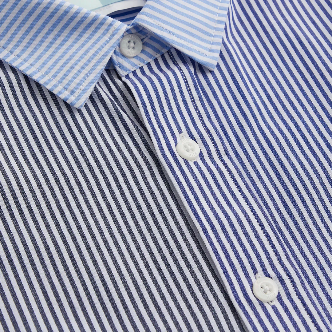 KITH SS23 Striped Berkeley Buttondown Shirt