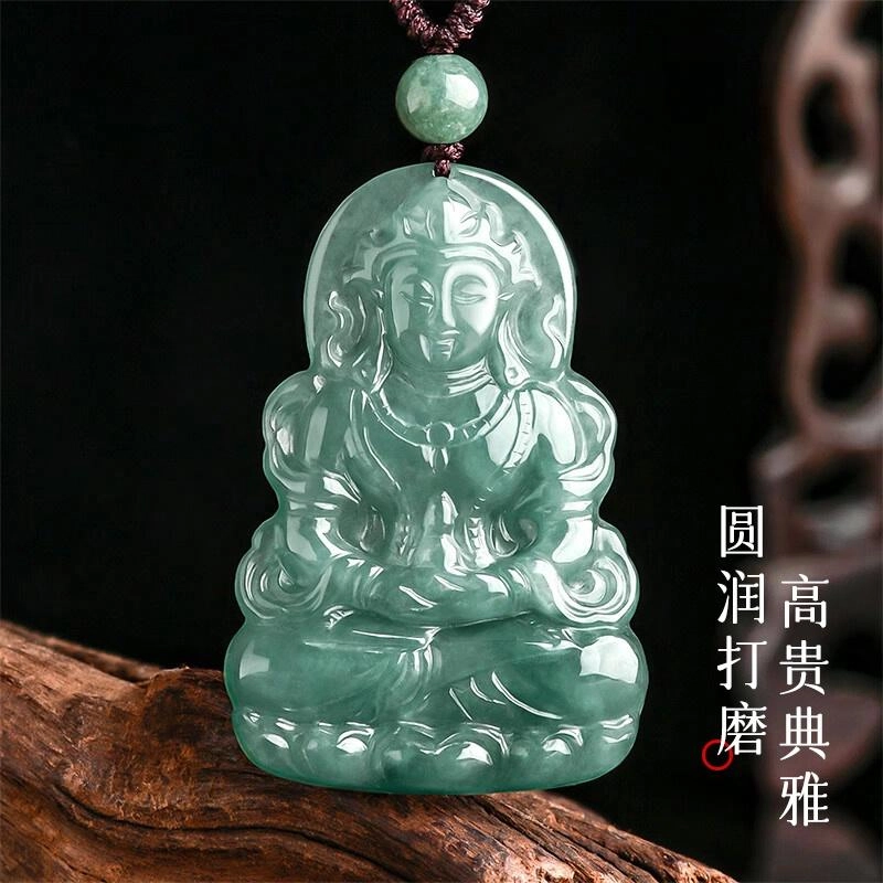 周纪福 度母观音 糯种 吊坠 男女同款情侣款