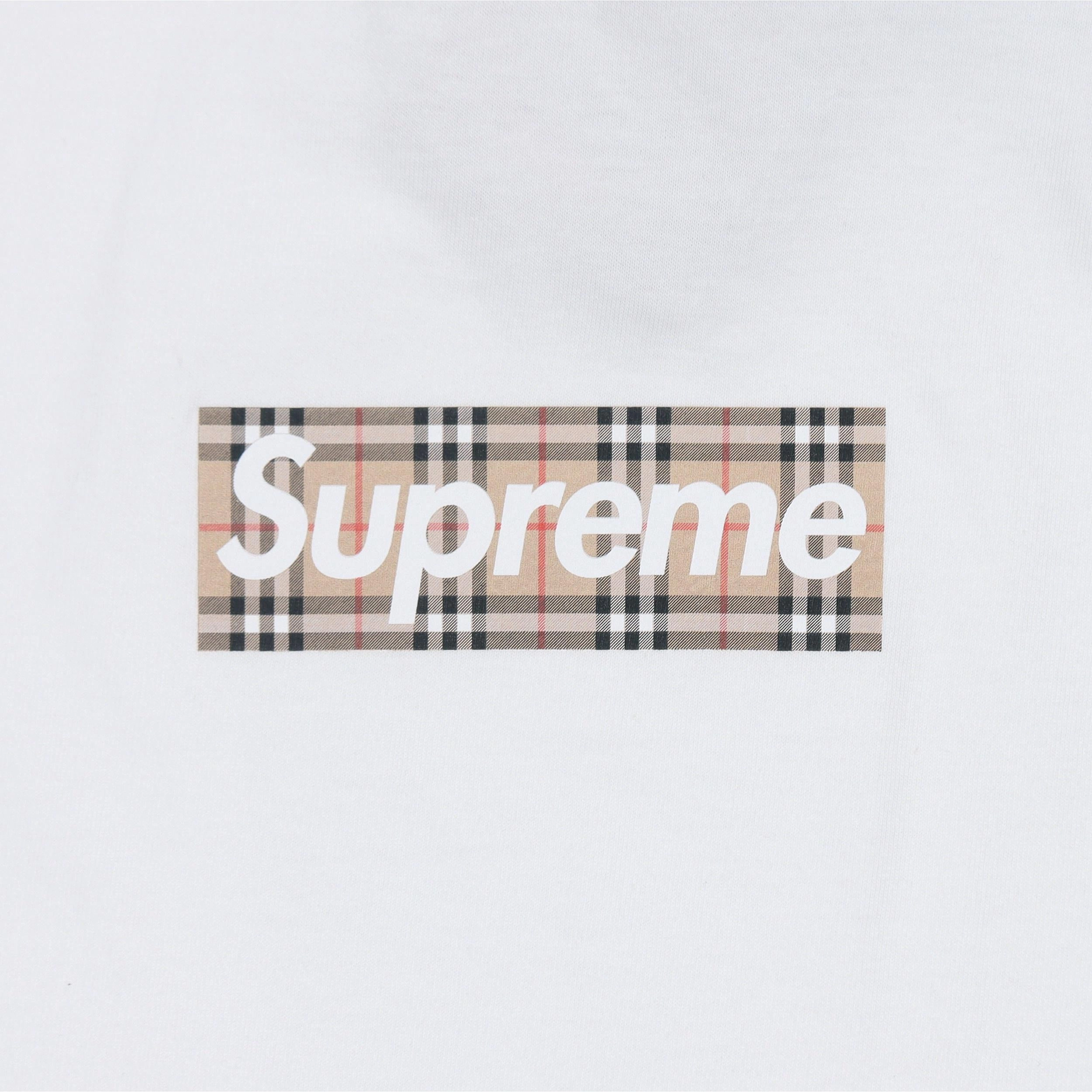 Supreme SS22 Week 3 x Burberry Box Logo Tee T