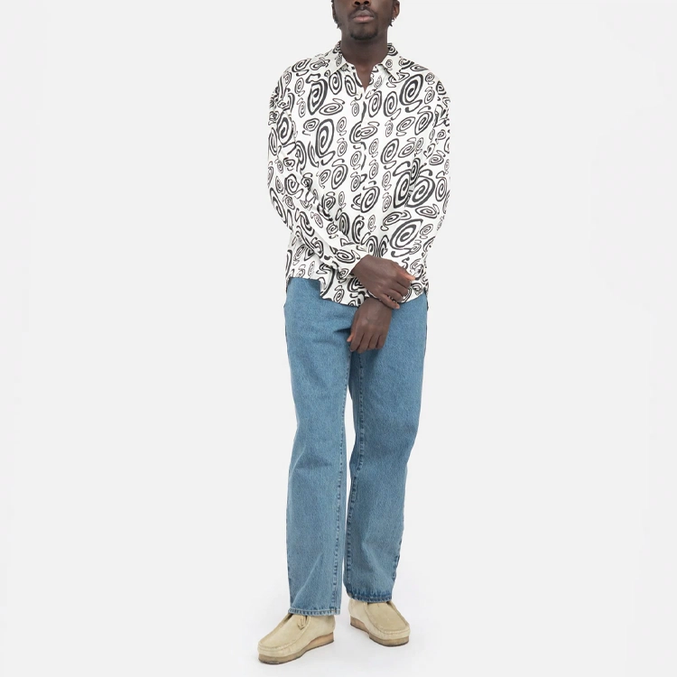 Stussy SS22 Swirly S Silk Shirt