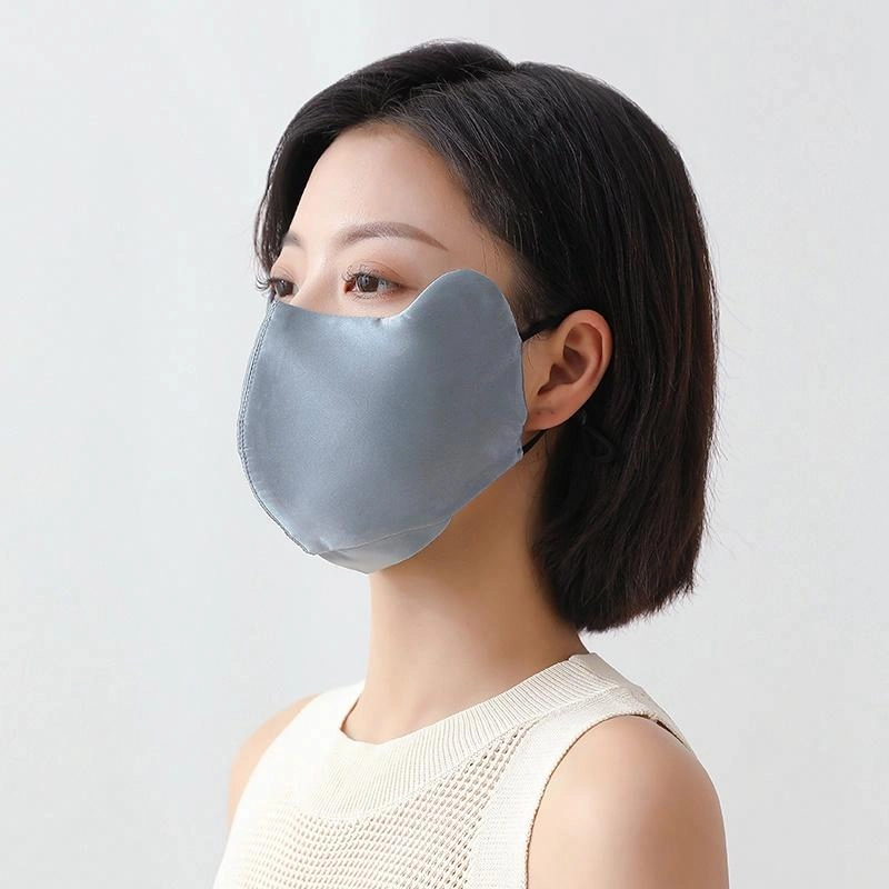 米度狗 真丝系列 全脸防晒防紫外线 护眼角高颜值口罩