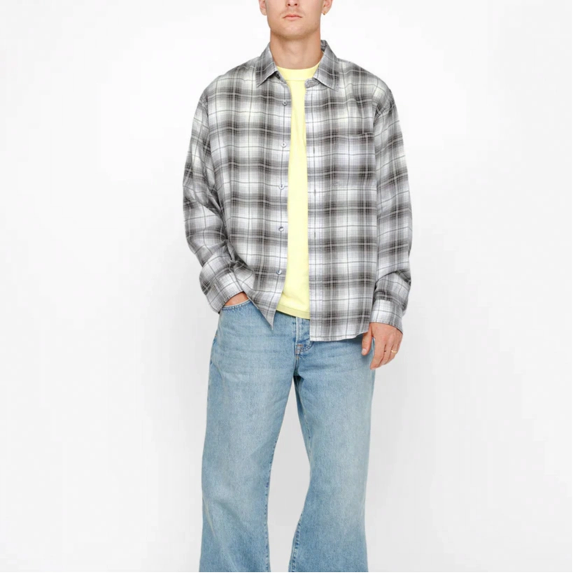 Stussy SS24 MATTHEW SHIRT LG PRINTED PLAID
