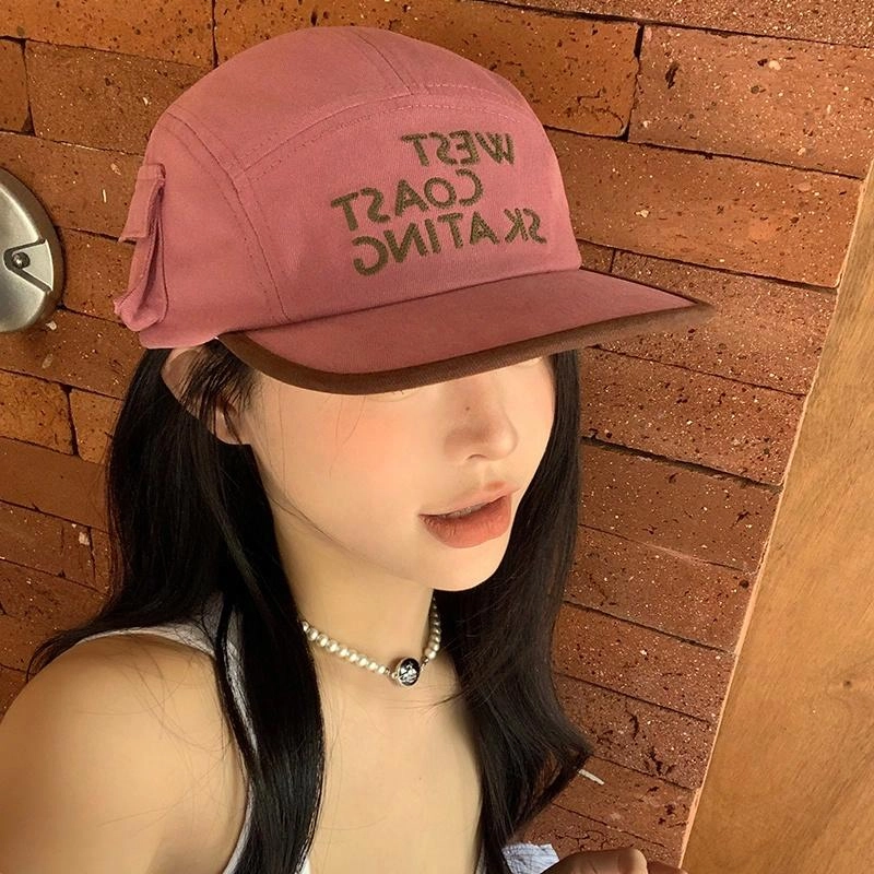 艾佳微 时尚大头围字母防晒遮阳多色 棉 鸭舌帽 男女同款情侣款