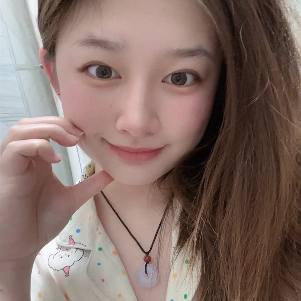 百年传琪 平安扣 冰种 挂件玉佩 算盘珠 玉髓 吊坠 女款