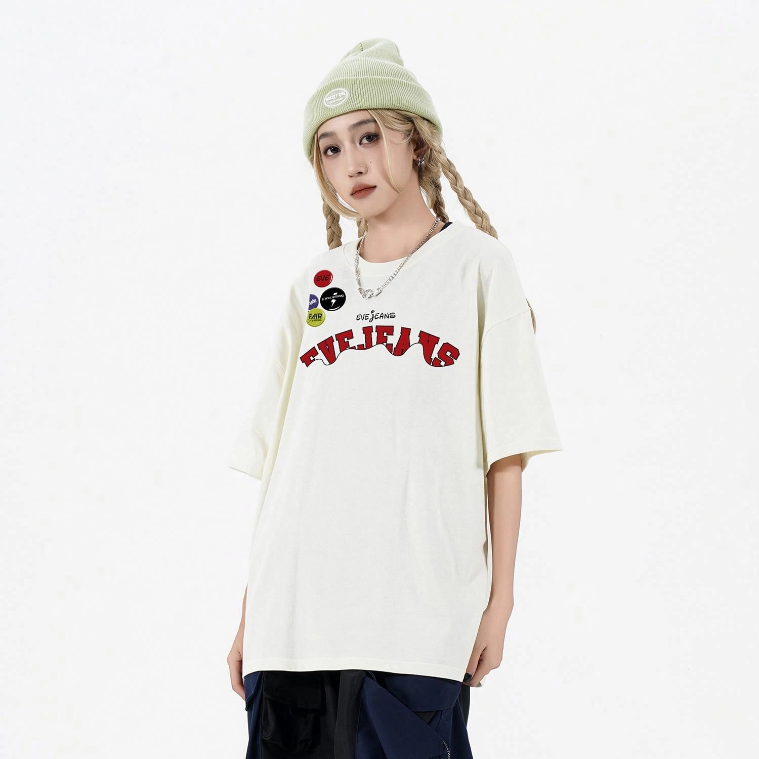 EVE Jeans LOGOoversizeT