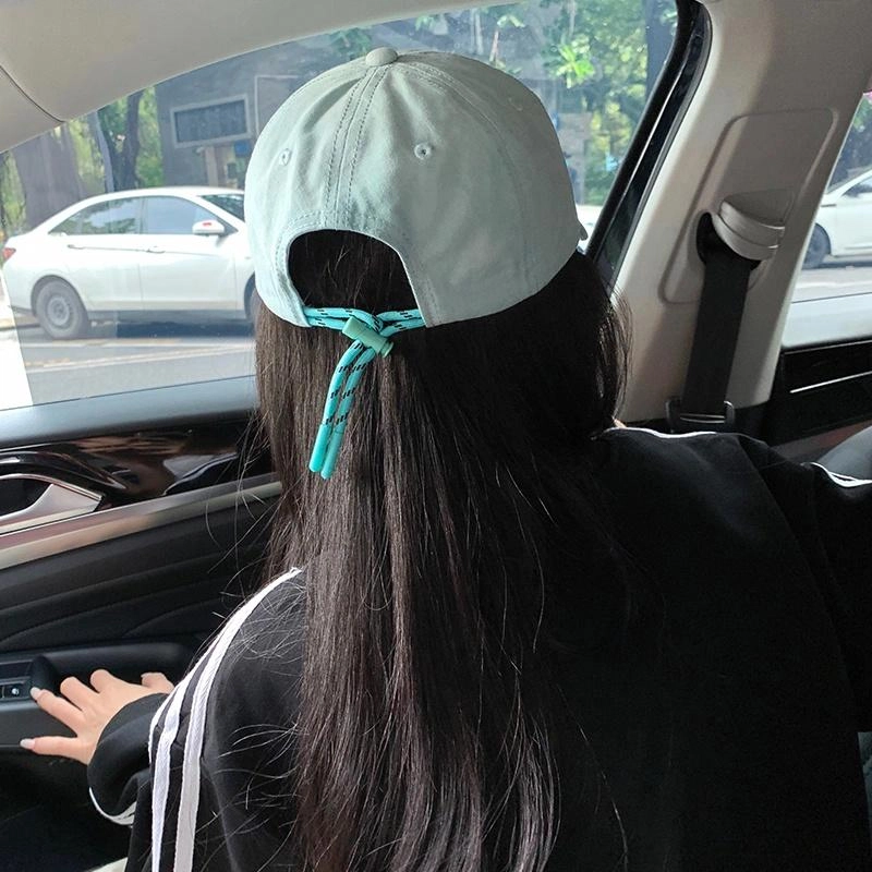 艾佳微 复古美式做旧防晒遮阳大头围 棉 鸭舌帽 男女同款情侣款