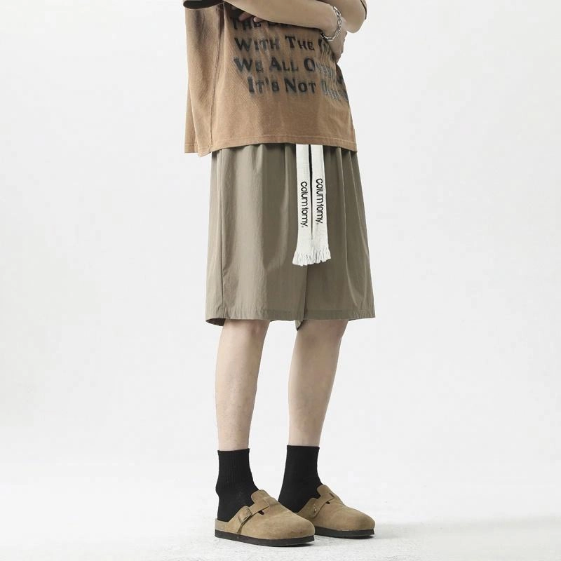 独驰 夏季简约运动休闲短裤 男女同款