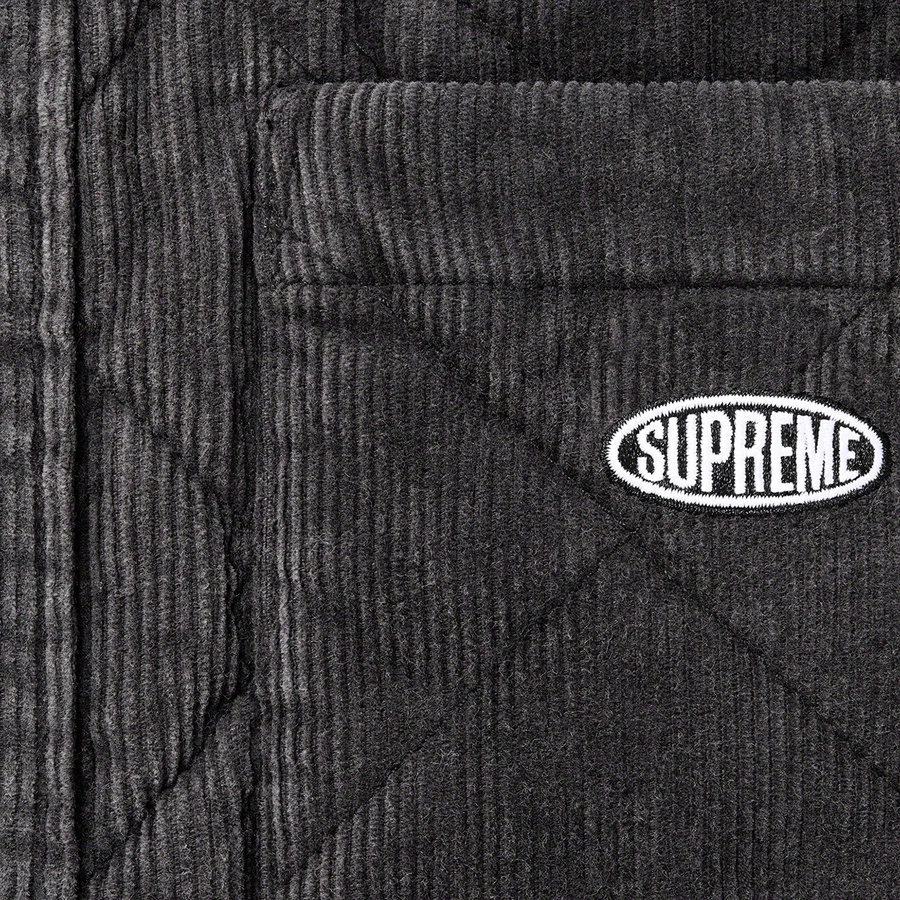 Supreme FW22 Week 11 Quilted Corduroy Shirt