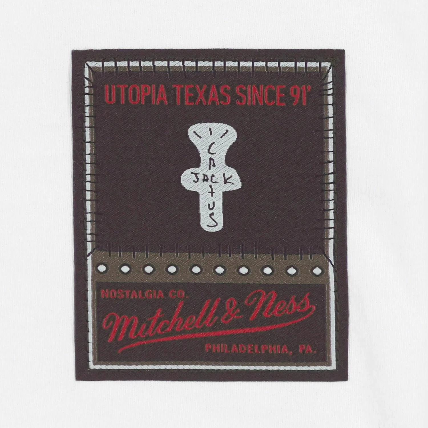 Travis Scott x Mitchell Ness SS24 UNIVERSITY OF KENTUCKY logoT