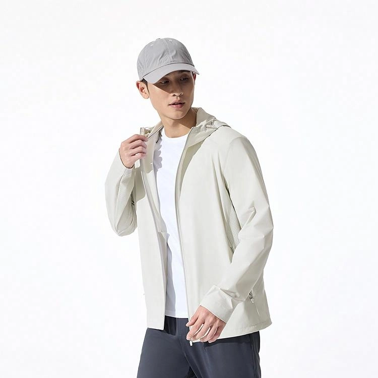 波司登 清爽透气抗紫外线休闲拉链防晒服 男款