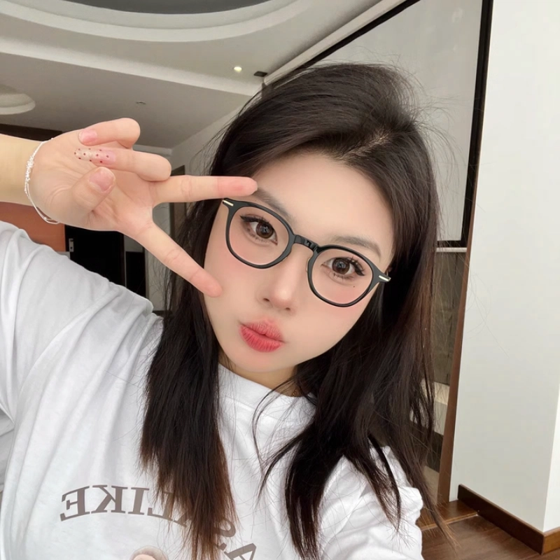 【可配度数】 佐川 超轻近视眼镜 素颜神器 日系学院风复古眼镜框 遮脸显脸小 方形 光学镜架 男女同款情侣款