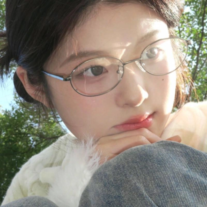 【联系客服可配度数】 佐川 小框超轻 近视眼镜 可配高度数镜片网上配眼睛框 纯钛 椭圆形 光学镜架 男女同款情侣款 礼盒装
