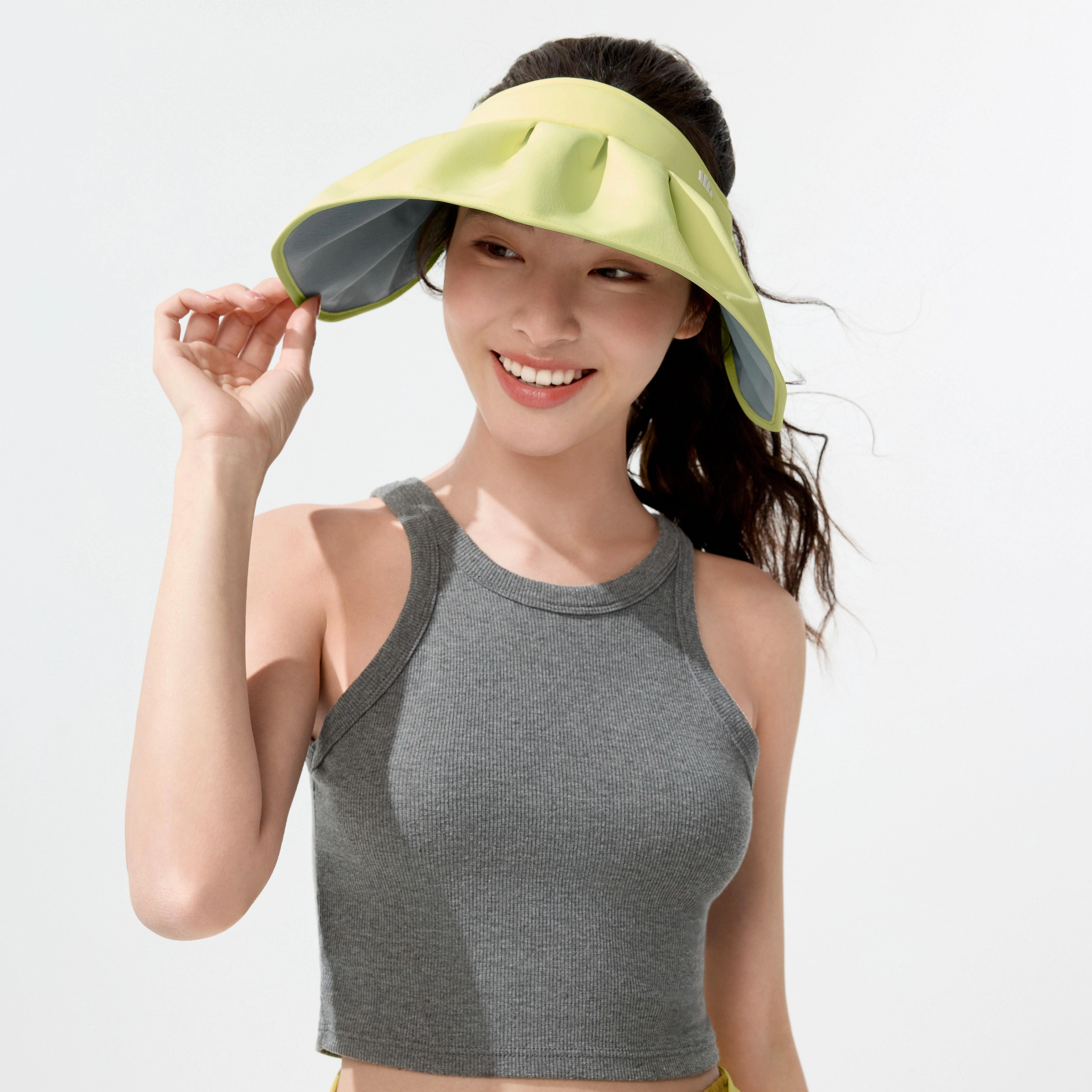 蕉下 夏季防紫外线遮脸大帽檐户外运动百搭 棉 防晒帽 男女同款情侣款