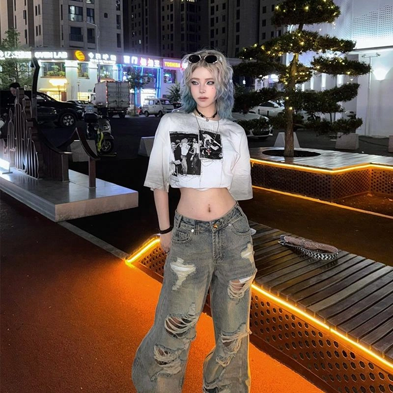 WANNA LAB new Vintage T