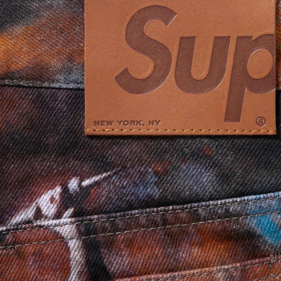 Supreme x Frank Frazetta FW24 WEEK15 Loose Fit Jean