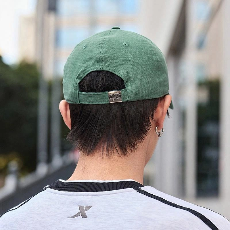 特步 运动时尚舒适百搭遮阳 棉 鸭舌帽 男女同款情侣款
