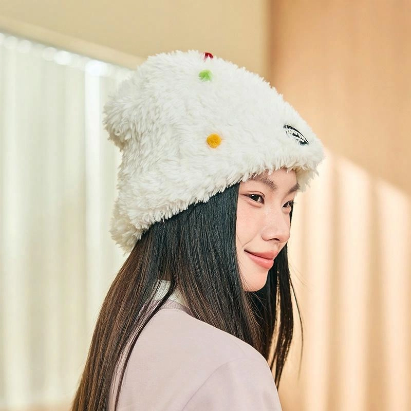 特步 时尚百搭防风抗寒轻便可爱运动 聚酯纤维 绒线帽 男女同款情侣款