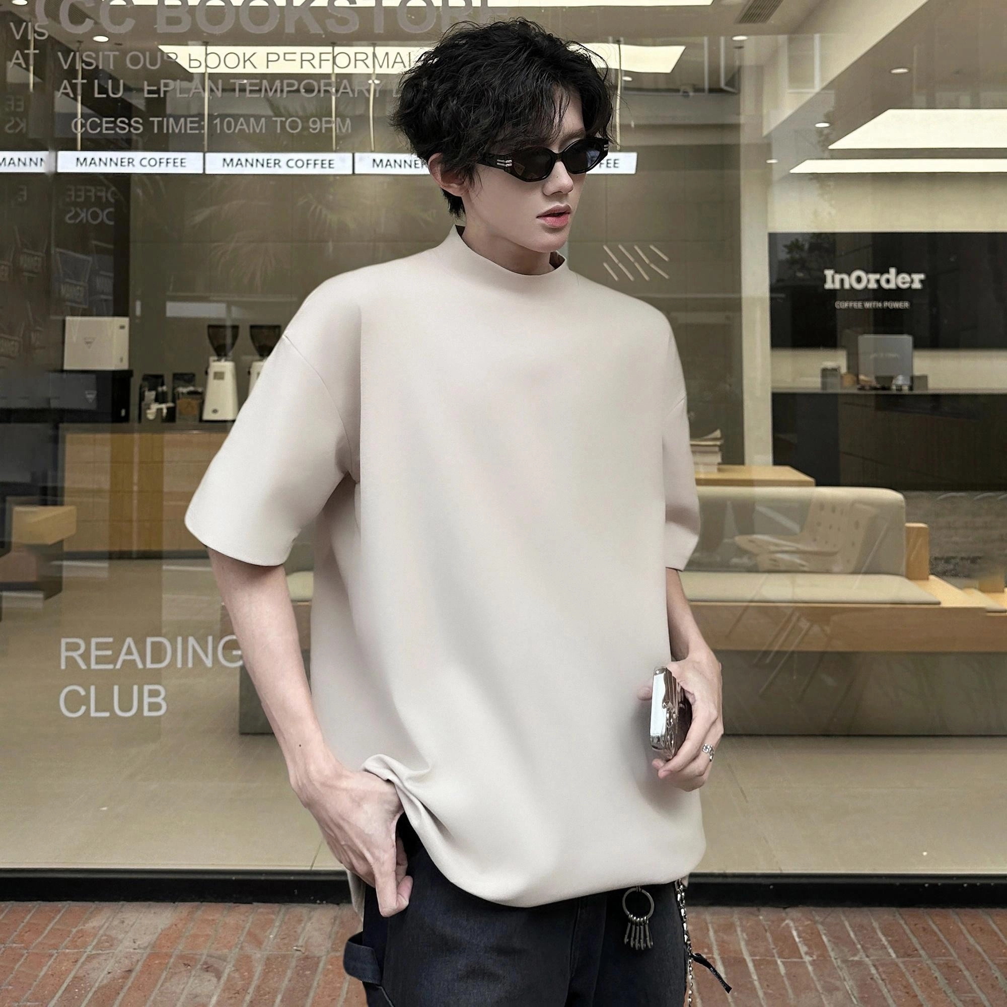 URBAN AUTHENTIC cleanfitT