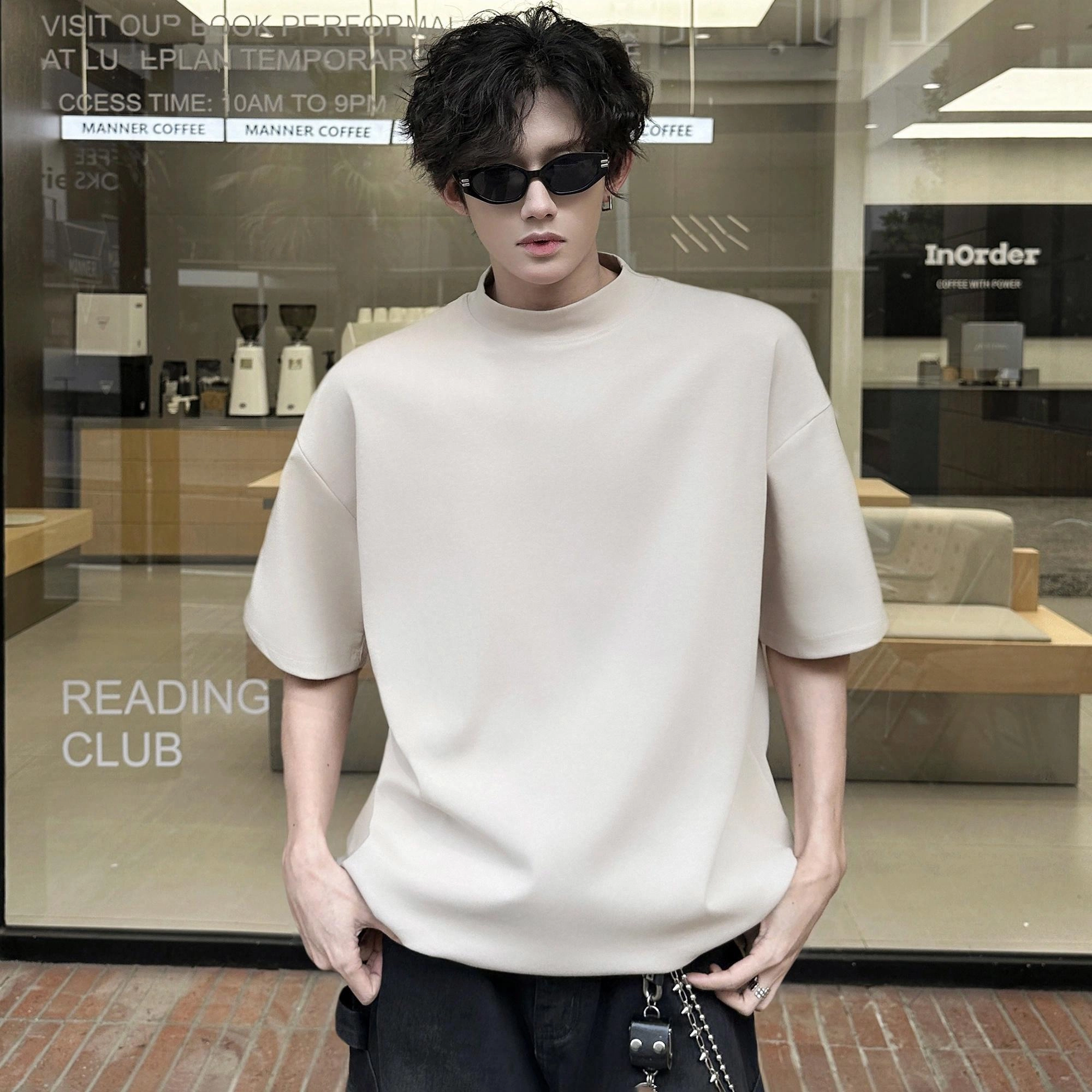 URBAN AUTHENTIC cleanfitT