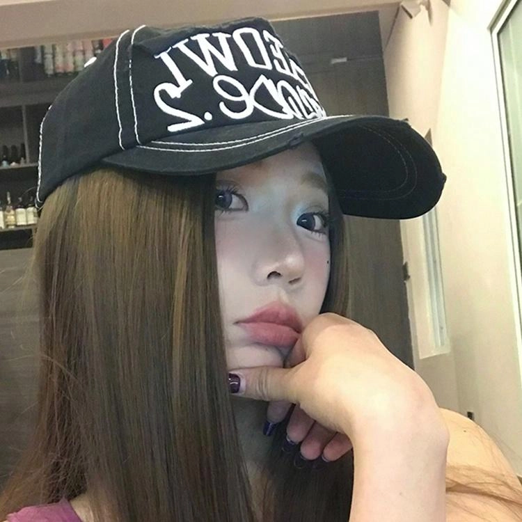 雅鹿优选 美式复古简约字母刺绣户外运动防晒遮阳街头嘻哈休闲百搭大头围显脸小 棉 鸭舌帽 男女同款情侣款