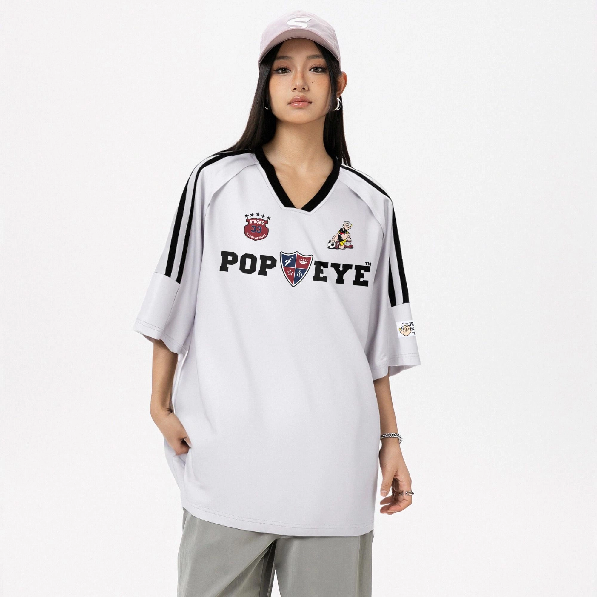 POPEYE LogoVoversizeT