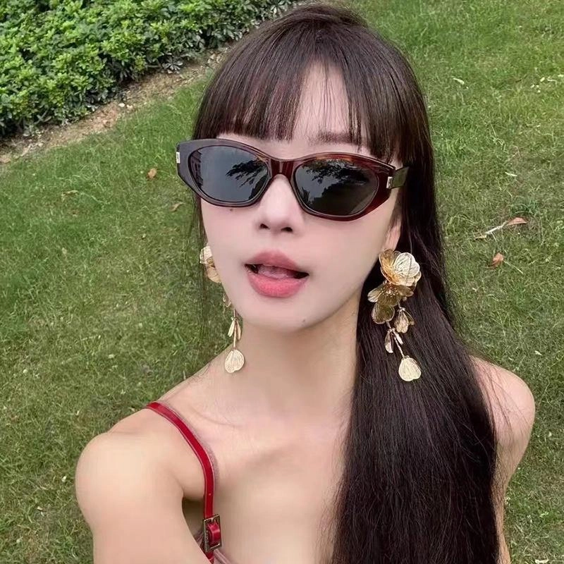 匠达人 防晒复古老钱风美式偏光墨镜高级感礼盒方圆脸凹造型 猫眼 太阳眼镜 男女同款情侣款