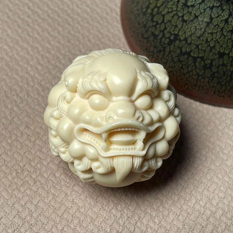 唐述 考试考研上岸 高级文玩财源广进好运连连国潮新中式盘玩貔貅把玩 象牙果 把件 男女同款情侣款
