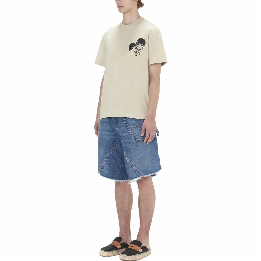 JW Anderson Embroidered T-Shirt - Pol Anglada Artwork T