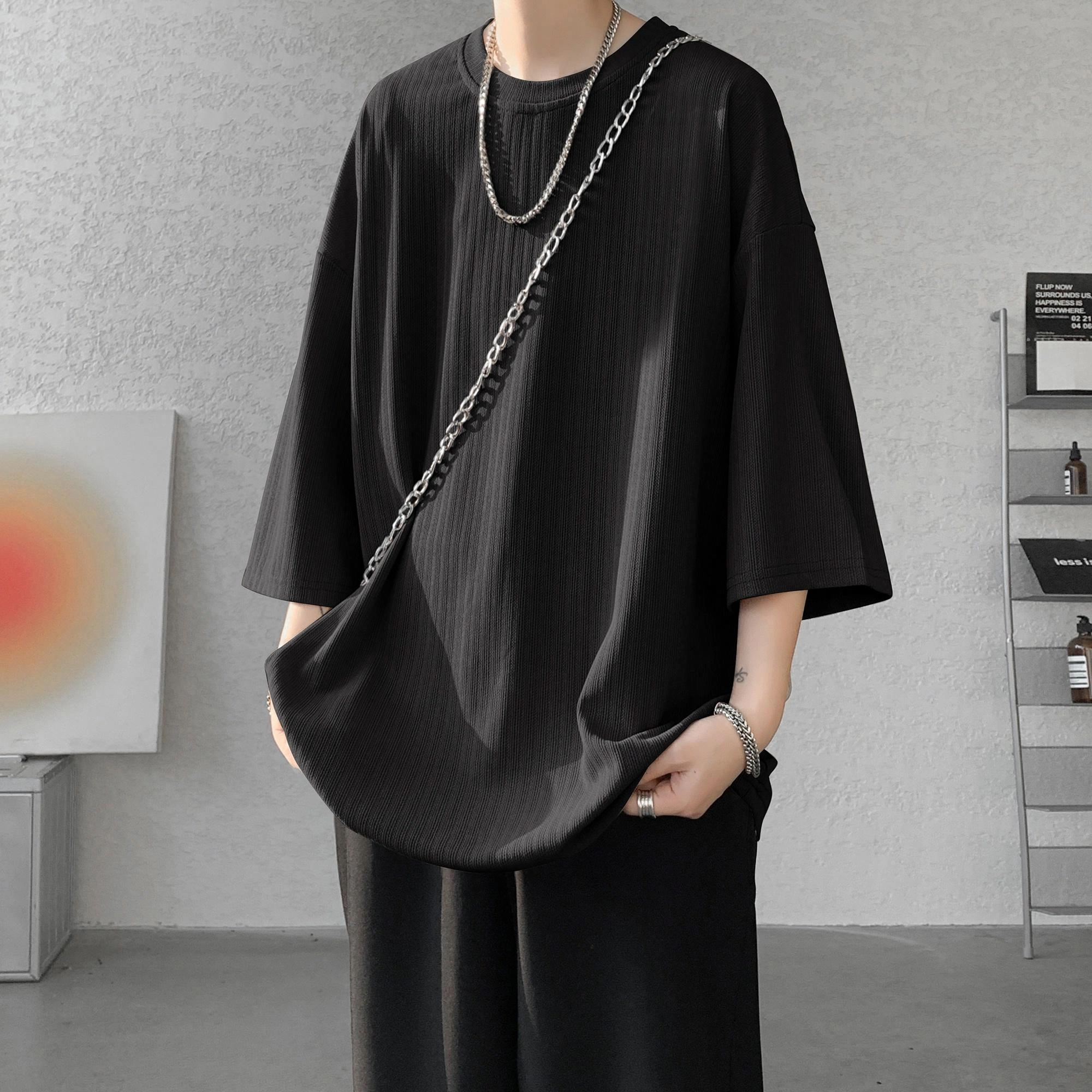 URBAN AUTHENTIC cleanfitT