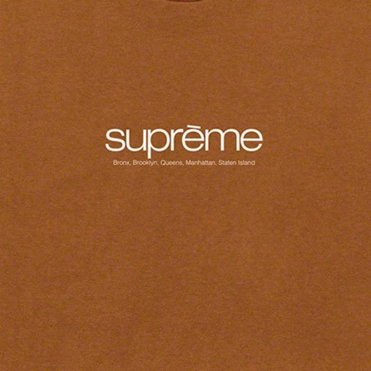 Supreme Week 1 Five Boroughs Tee Logo LogoT