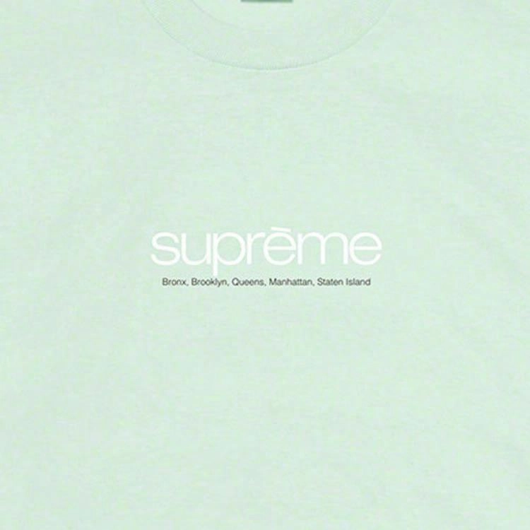 Supreme Week 1 Five Boroughs Tee Logo LogoT
