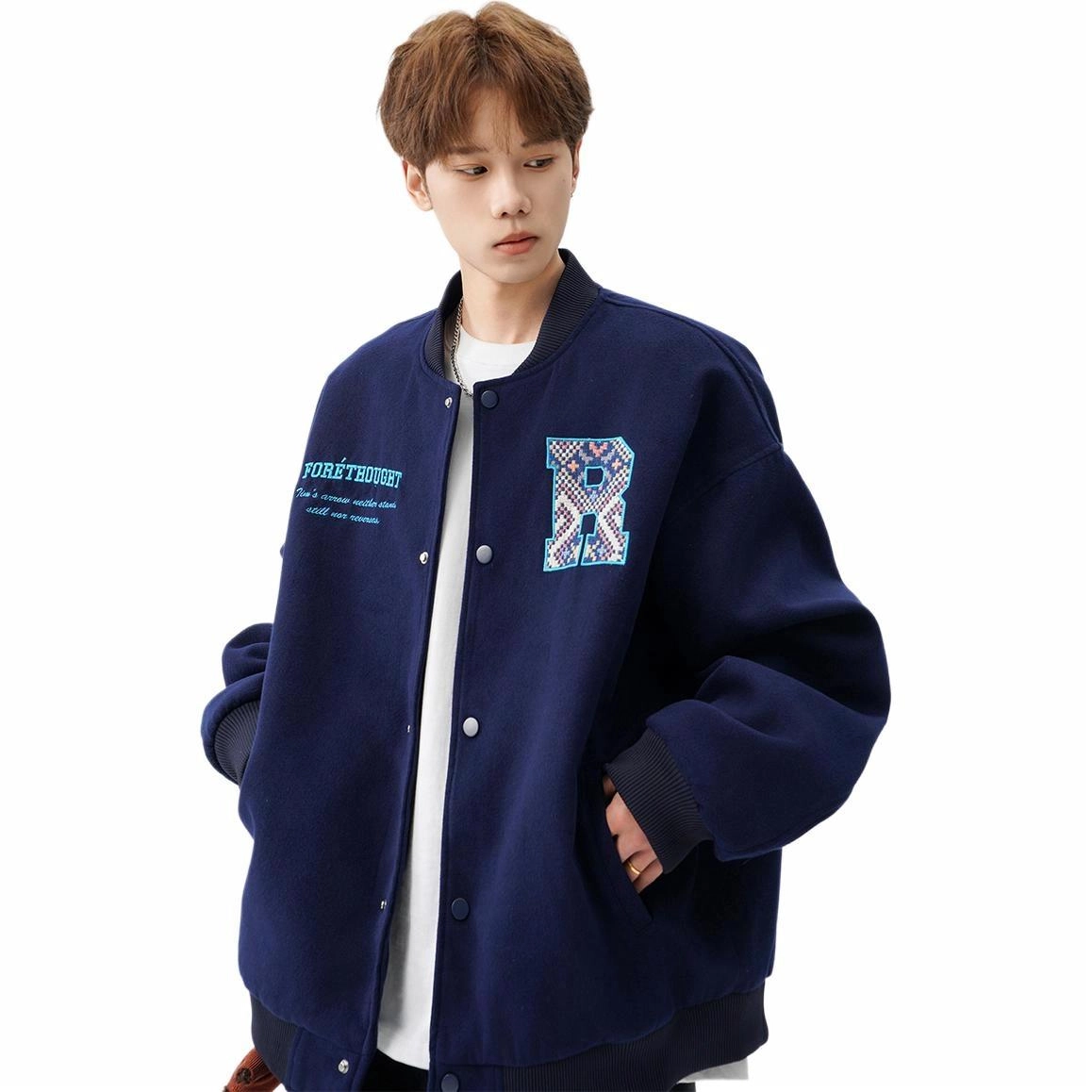 颂希尔  潮牌设计时尚百搭棒球服 男女同款