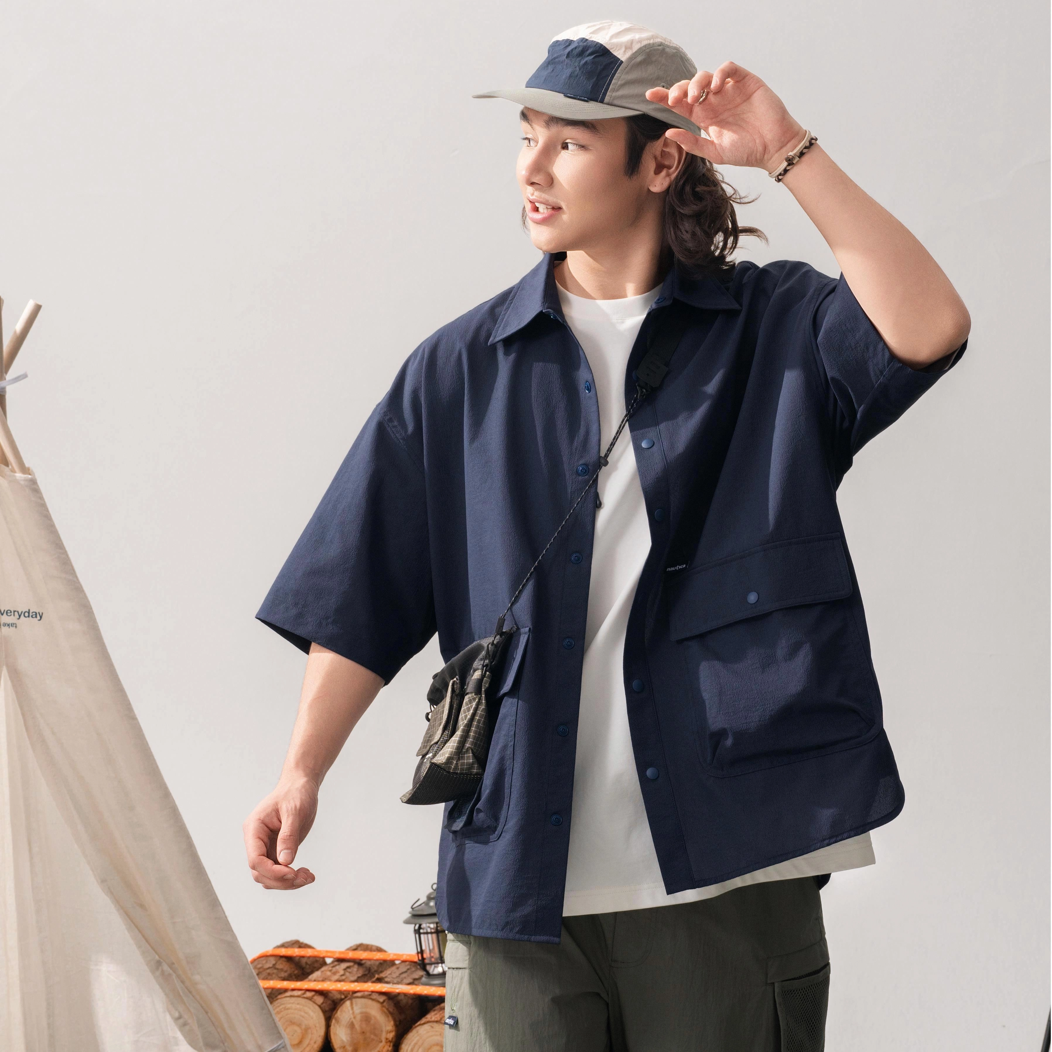 nautica white sail SS25