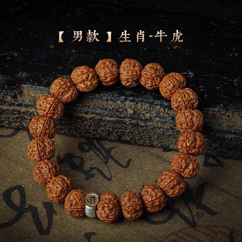 芳缘小傅 盘玩本命佛佛珠蜂窝爆肉文玩臻品 事业有成财源滚滚#好运水逆绝缘体 收藏级尼泊尔 金刚菩提 手串 男款