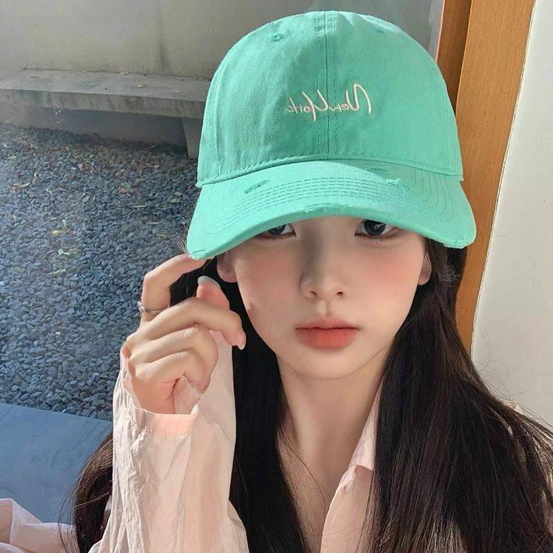 艾佳微 线条设计感户外防晒遮阳帽加大加深大头围四季可戴软顶设计 棉 鸭舌帽 男女同款情侣款