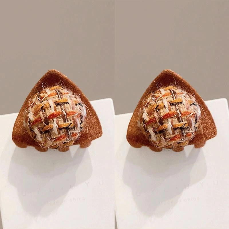 蒙妮 猫耳朵小香风 亚克力 发夹 男女同款情侣款