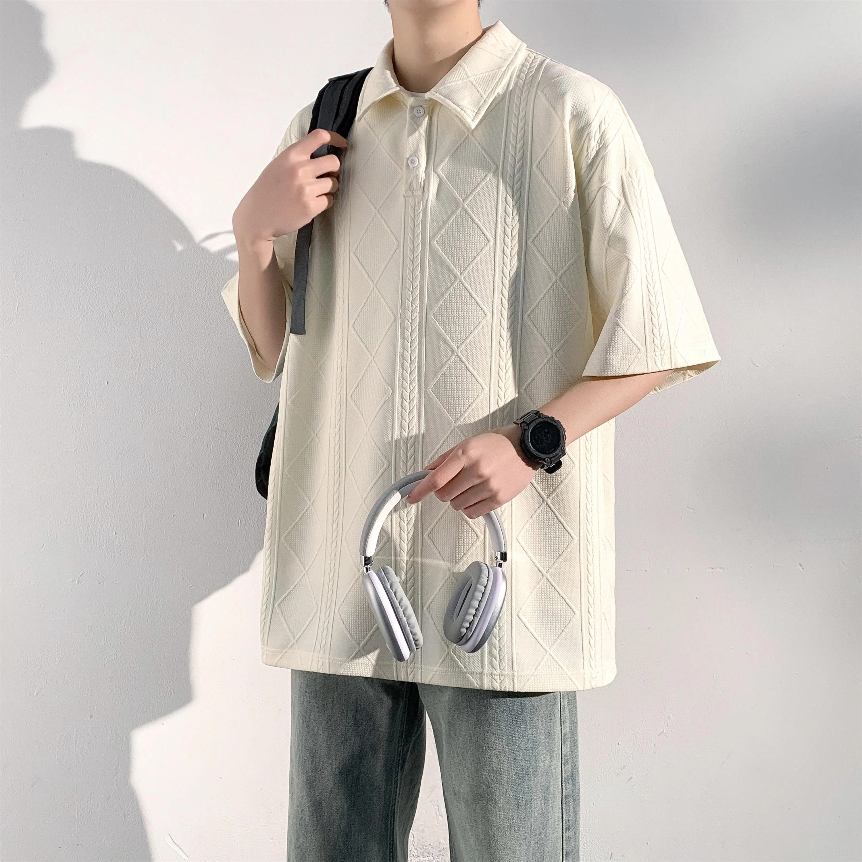 MARK WAFFLE Polo