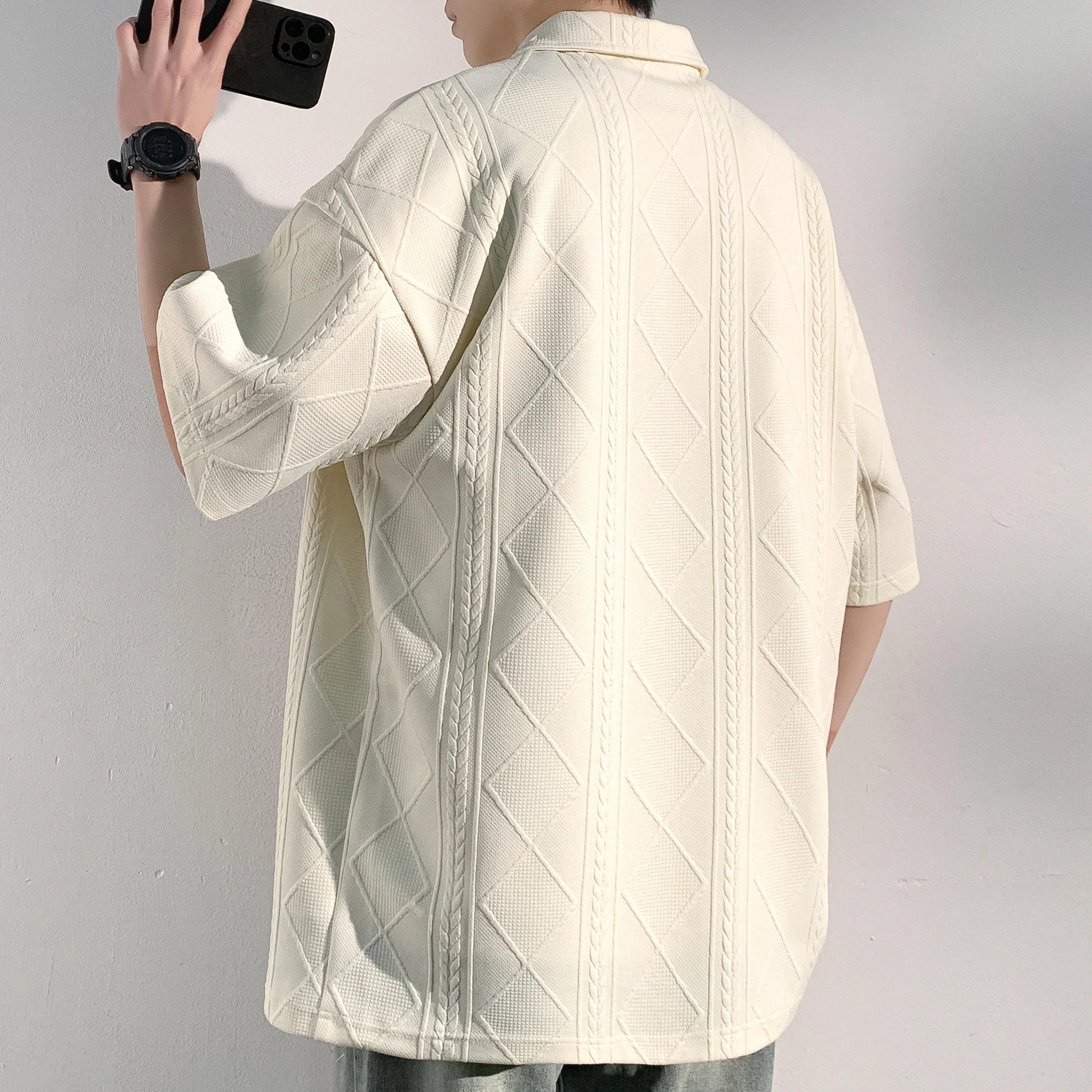 MARK WAFFLE Polo