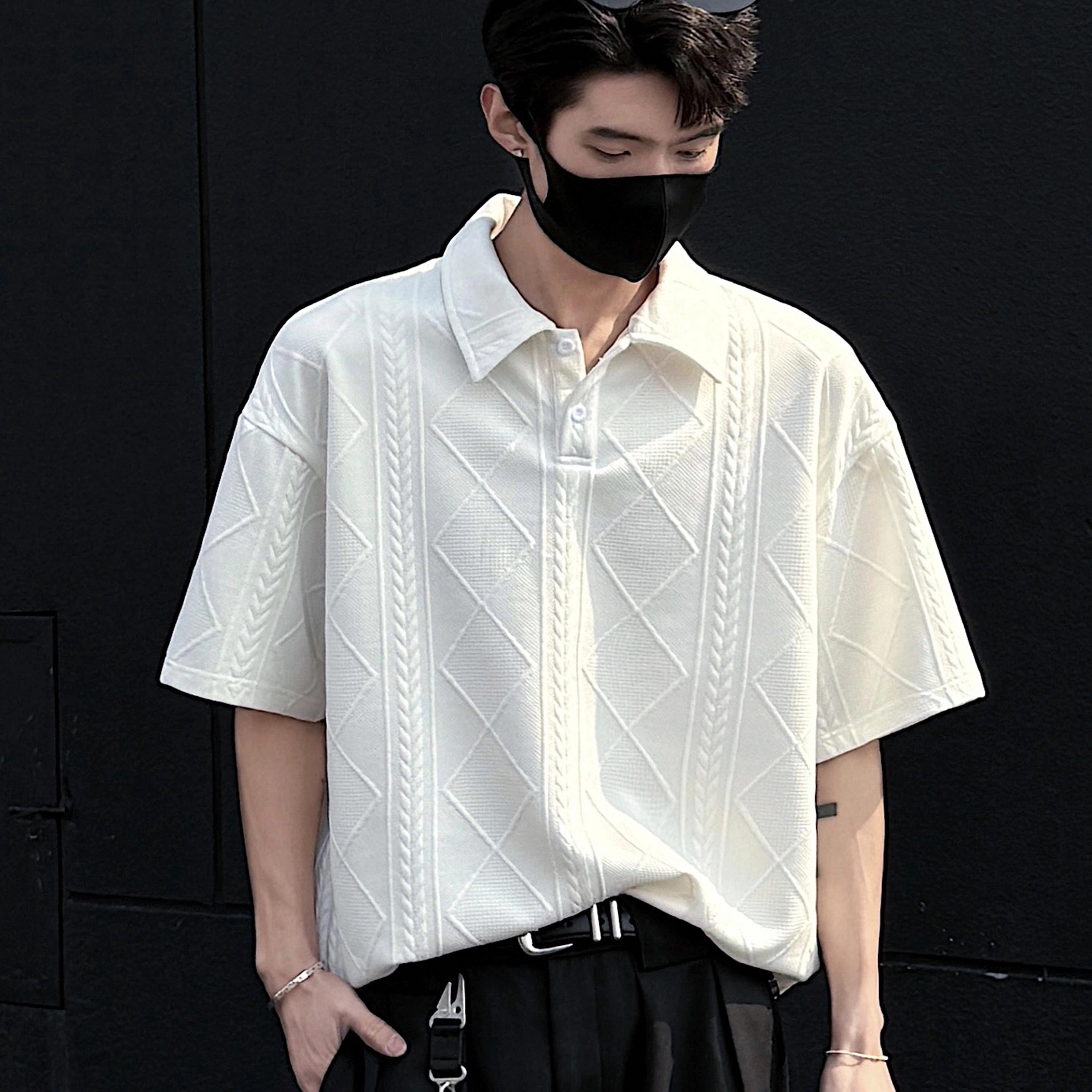 MARK WAFFLE Polo