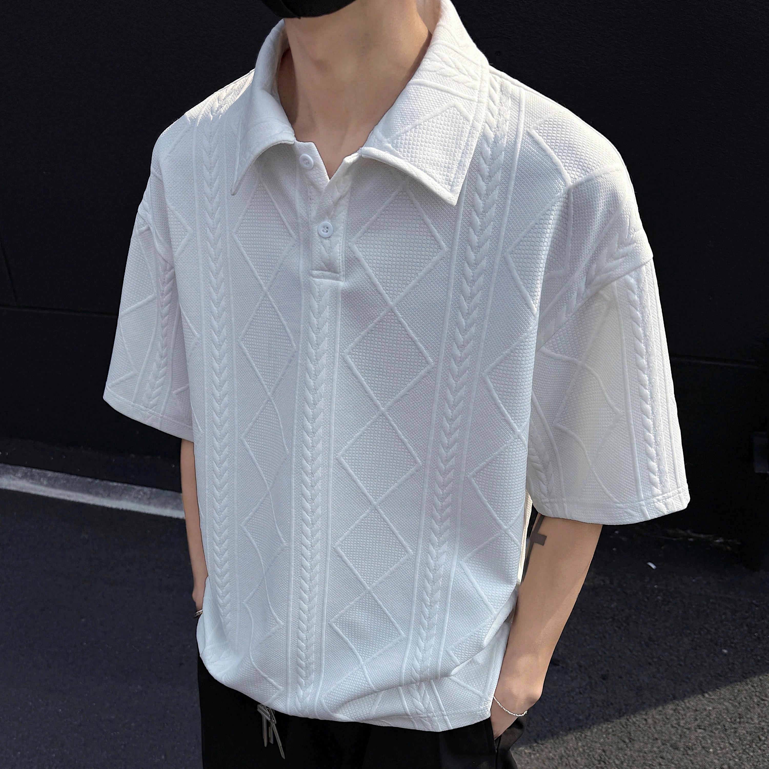 MARK WAFFLE Polo