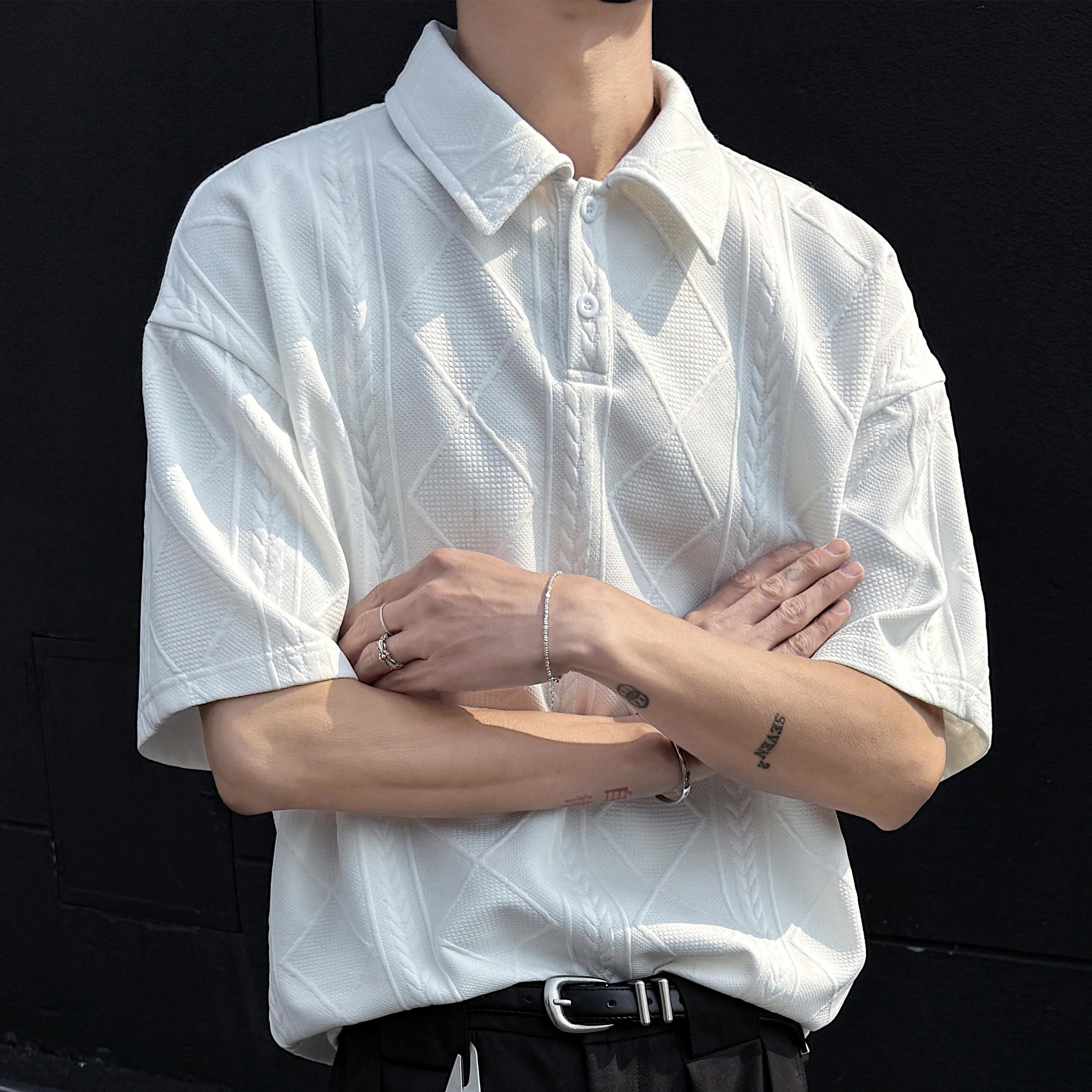 MARK WAFFLE Polo