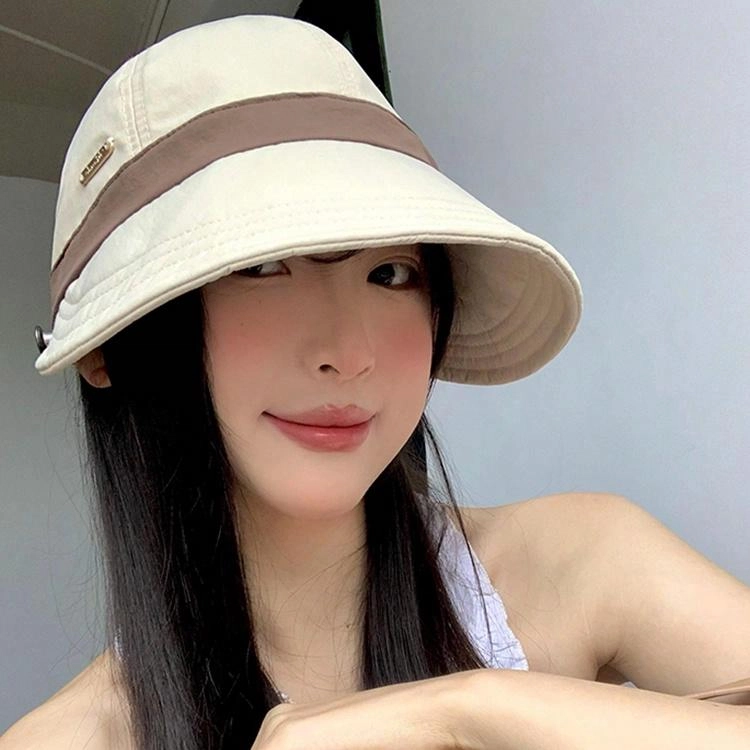 玄唐 速干透气防紫外线太阳户外出行沙滩度假遮阳时尚潮流百搭学生显脸小 棉 防晒帽 男女同款情侣款