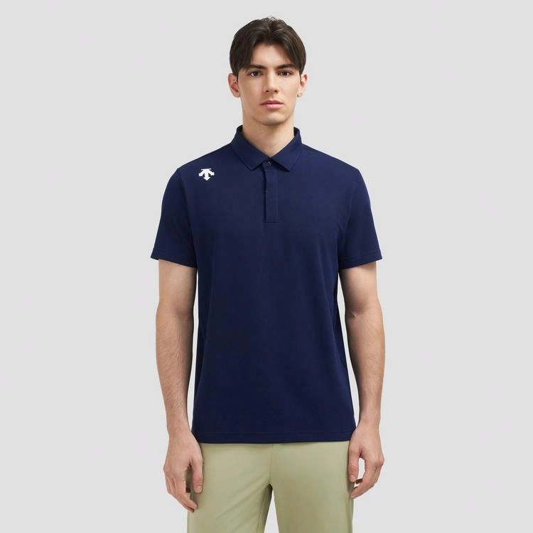 DESCENTE TRAINING TOUGH logoPolo